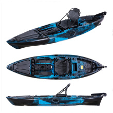 Popular feeds LSF New Arrival 10ft fishing kayak canoe with deck pad